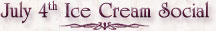 July4th Ice Cream Social